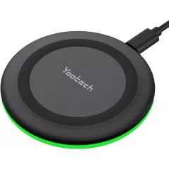 Chargeur Sans Fil Yootech 10W Compatible iPhone et Samsung