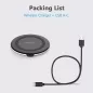 Chargeur sans fil Yootech 10W compatible iPhone 17/16/SE, Samsung Galaxy S25/S24/S23, AirPods Pro 3
