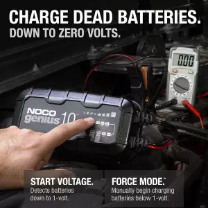 NOCO GENIUS10 10A 6V/12V Smart Battery Charger & Maintainer