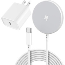 MagSafe Wireless Charger 15W - Apple MFi Certified, 6FT Fast Charging Pad