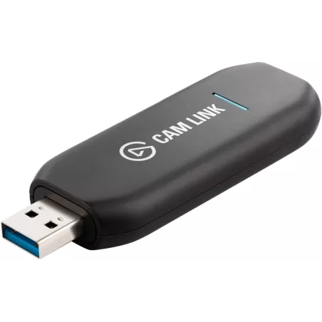 Elgato Cam Link 4K – Carte Capture Externe HDMI vers USB 3.0 pour DSLR, Caméras, Streaming 4K60/1080p60