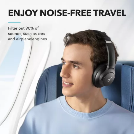 Casque Bluetooth Soundcore Q20i ANC, 40H, Hi-Res Audio