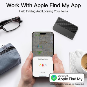2025 Apple MFi Bluetooth Tracker for iPhone | Wallet & Keys Locator