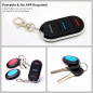 VODESON Key Finder & TV Remote Locator, 80dB RF No Smartphone Needed, Easy Use for Elderly, Keychain Tracker