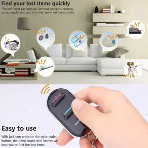 VODESON Key Finder & TV Remote Locator – Easy, No Smartphone Needed