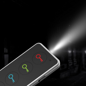Wireless Key Finder with LED Light - Easy Tracker for Keys & Devices