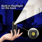 Simjar Key Finder Kit - 1 RF Transmitter & 6 Thinner Receivers, 80dB+ Alert, 131ft Range, Advanced Fabric Remote