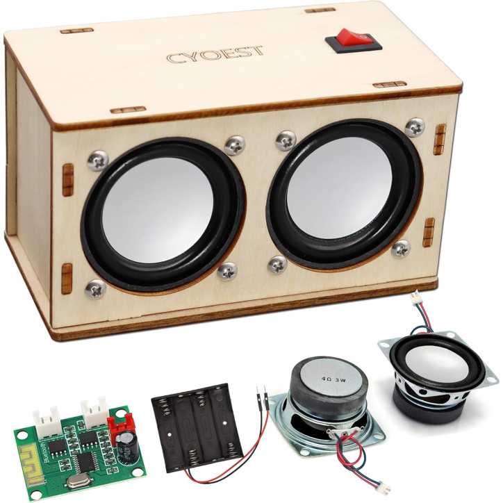 STEM Bluetooth Speaker Kit for Kids & Adults – DIY Electronics Science Project, Beginner Friendly, Ages 10+ STEM Bluetooth Speaker Kit for Kids & Adults – DIY Electronics Science Project, Beginner Friendly, Ages 10+