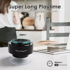 XLeader Pro Shower Speaker IPX7 Bluetooth, Microphone, 12H