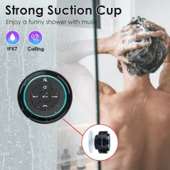 XLeader Pro Shower Speaker IPX7 Bluetooth, Microphone, 12H