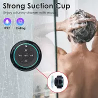 XLeader Pro Shower Speaker IPX7 Waterproof Bluetooth, 12H Playtime