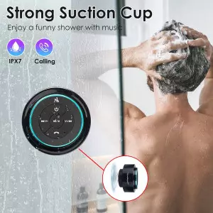 XLeader Pro Shower Speaker IPX7 Waterproof Bluetooth, 12H Playtime