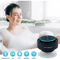 XLeader Pro Shower Speaker IPX7 Bluetooth, Microphone, 12H