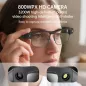 Lunettes Bluetooth Intelligentes HD 1080P, Audio Ouvert, Appels, ANC, UV, Traduction, ChatGPT Mixte