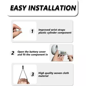 Sturdy Adjustable Wrist Straps for Oculus Quest 2 Controllers - White