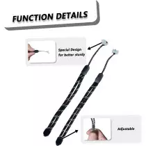 Sturdy Adjustable Wrist Straps for Oculus Quest 2 Controllers - White