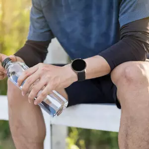 Tobfit 20mm & 22mm Quick Release Silicone Watch Bands with Buckle