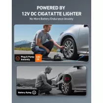 AstroAI Portable Tire Inflator Pump with Digital Gauge & LED Light