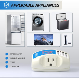 BSEED Surge Protector for Refrigerator, TV, PC & PS5 – 15A, 125V