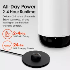 VSITOO S5 Mug Chauffant 16oz Auto-Sensing AI - Cadeau Idéal
