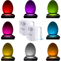 2 Pack Veilleuse WC Originale avec Capteur de Mouvement