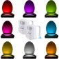 2 Pack Lampe de Toilette Originale avec Capteur de Mouvement – Gadget Salle de Bain Fun et Utile