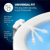 2 Pack Original Toilet Bowl Night Lights – Fun Motion Sensor Gift Idea