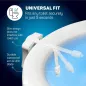 2 Pack Lampe de Toilette Originale avec Capteur de Mouvement – Gadget Salle de Bain Fun et Utile