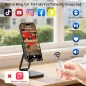 Télécommande Anneau Scroll Sans Fil pour TikTok, YouTube, IG Shorts - Compatible iPhone, iPad, Android (Blanc)