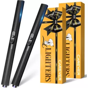 Briquets Électriques USB 2Pack Cadeaux Noël pour Tous