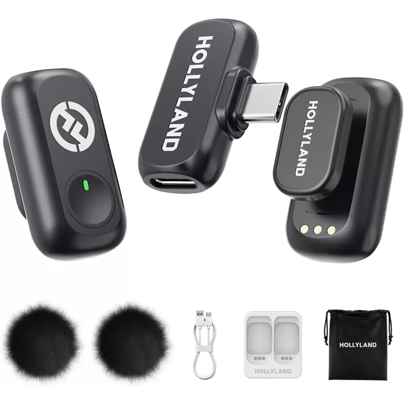 Microphone Sans Fil Hollyland Lark A1 pour iPhone & Android