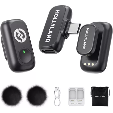 Microphone Sans Fil Hollyland Lark A1 pour iPhone & Android