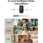 Microphone sans fil Hollyland Lark A1 pour iPhone & Android, 48kHz/24-bit, anti-bruit 3 niveaux, USB-C (2TX)
