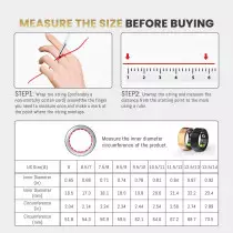 Smart Health Tracker Ring for Men & Women - Heart Rate, Sleep, Waterproof