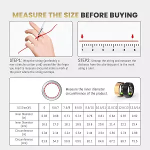 Smart Health Tracker Ring for Men & Women - Heart Rate, Sleep, Waterproof