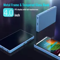 Kids MP3 Player 4.0 IPS w/ Spotify, Parental Controls, 512GB Blue