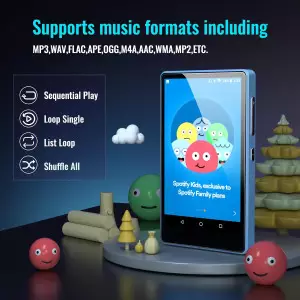 Lecteur MP3 Enfant 4 avec Spotify, Contrôle Parental & 512GB