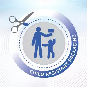 Energizer 2025 Lithium Coin Batteries 2 Pack with 3-in-1 Child Shield