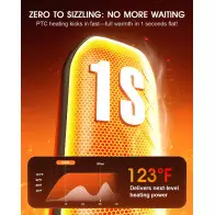 Rechargeable AI Hand Warmers 2 Pack - 6000mAh Portable Pocket Heater