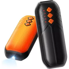 Chauffe-mains Rechargeables 6000mAh - Pack de 2 avec LED