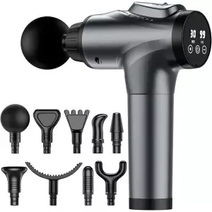 Massage Gun for Athletes - Deep Tissue Percussion Massager with 30 Speeds