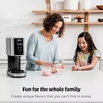 Ninja NC301 CREAMi Ice Cream Maker - 7 Programs, 2 Pint Containers
