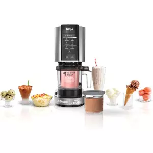 Ninja NC301 CREAMi Ice Cream Maker - 7 Programs, 2 Pint Containers