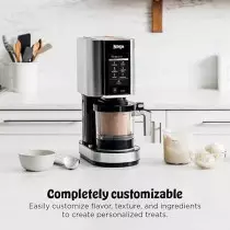 Ninja NC301 CREAMi Ice Cream Maker - 7 Programs, 2 Pint Containers