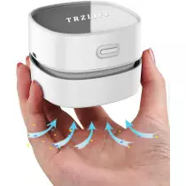 Aspirateur de Bureau TRZLIFE Rechargeable – Mini et Durable