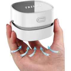 Aspirateur de Bureau TRZLIFE Rechargeable – Mini et Durable