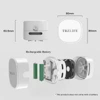 Aspirateur de bureau TRZLIFE rechargeable, mini et durable avec accessoires bonus, idéal cadeau original