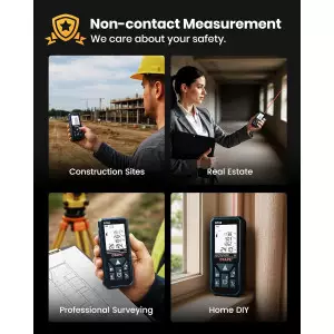 Télémètre Laser DTAPE 165 Ft – Mesure Précise et Numérique