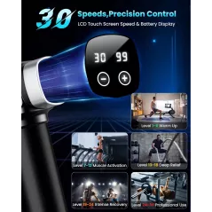 Pistolet de Massage Deep Tissue Portable à 30 Vitesses