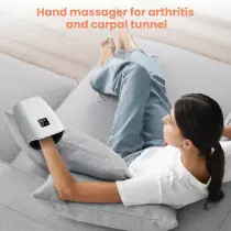 Cordless Hand Massager with Heat & Compression for Arthritis Relief